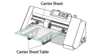 Carrier Sheet Table Carrier Sheet Table
